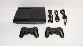 PlayStation 3 Super Slim mit 2 Controller