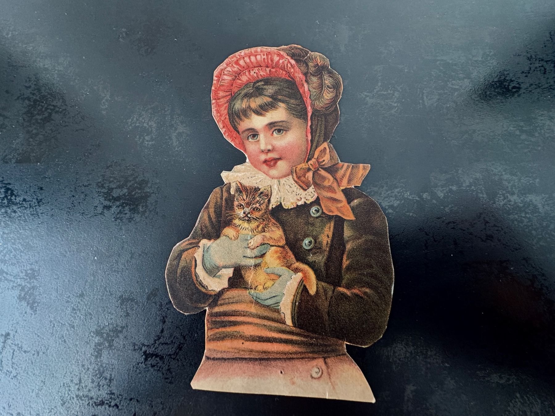 Cartoline postali: Altes Papier-Ephemera mit Katzenmotiv – Usato da Egg b. Zürich venduto da chantilly-lace