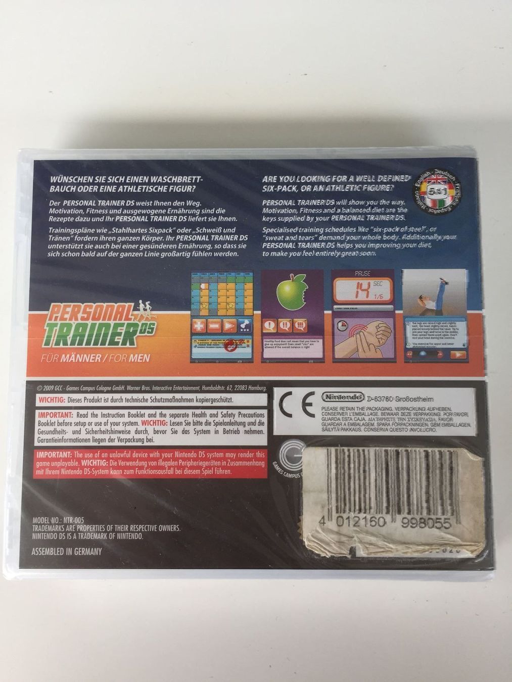 Giochi: Nintendo DS  Personal Trainer DS Männer – Nuovo e nell'imballaggio originale da Rüti ZH venduto da alumedien 1