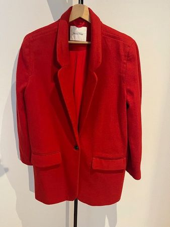 Roter Herbst / Winter blazer Gr. S – American Vintage