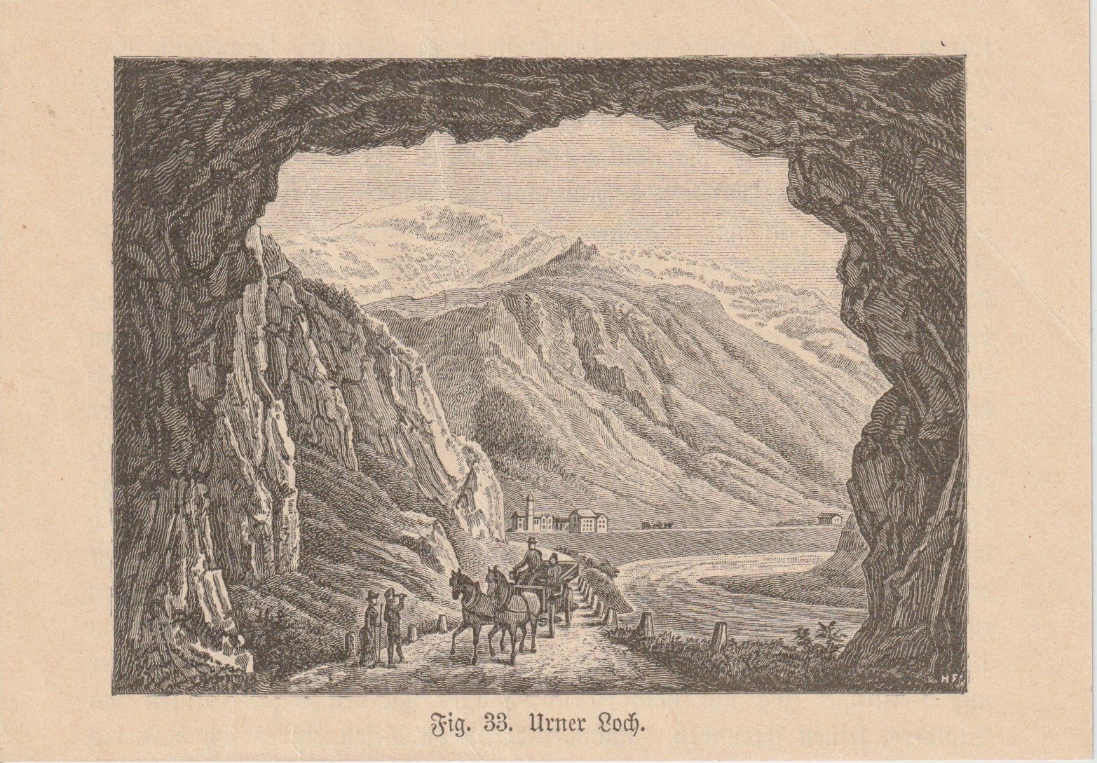 Grafiken & Lithographien: Urner Loch und St. Gotthard – Gebraucht aus Freienbach von Bhaltis