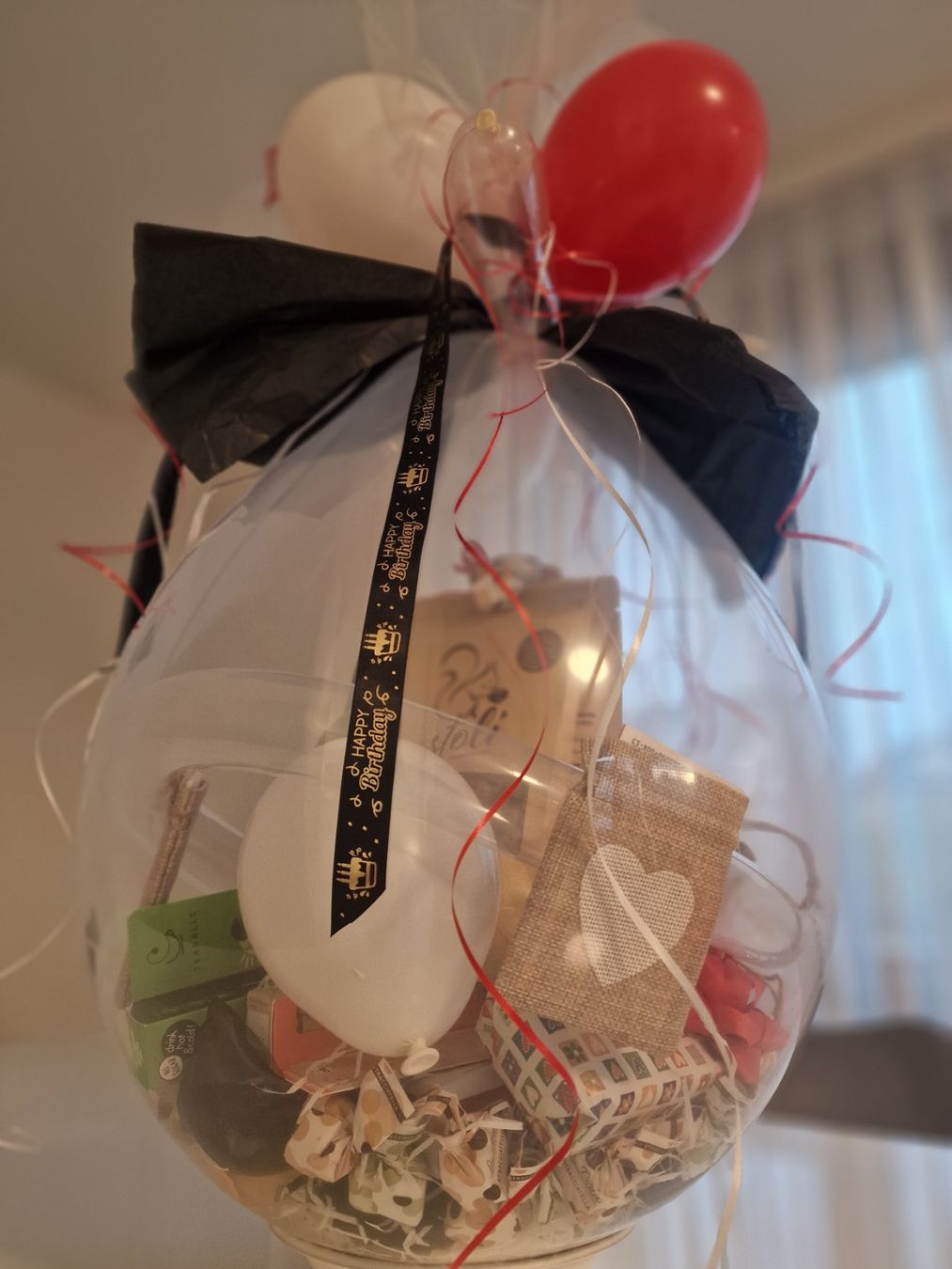 Kit bricolage: GESCHENKVERPACKUNG MIT BALLON – Nuovo (secondo la descrizione) da Amriswil venduto da gu80kaya