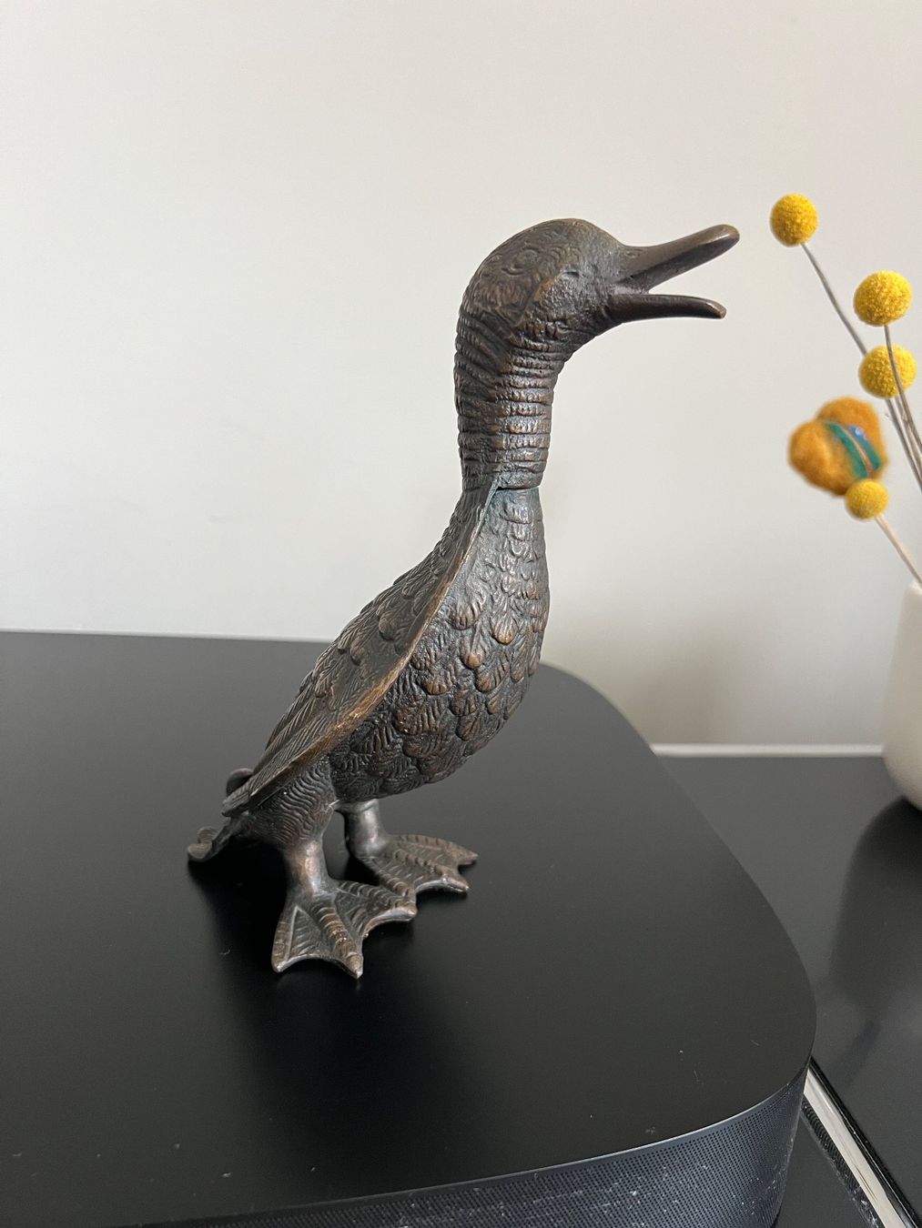 Statuette: Dekorative Entenfigur aus Bronze, Vintage – Usato da Jona venduto da Sariksa 5