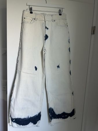 Christian Dior / new wide leg jeans - FR40