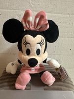 Plüschfigur Minnie Maus Disney rosa Kleid neu mit Etikett