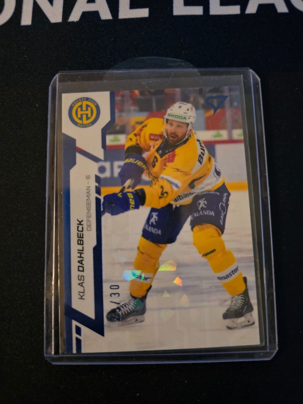 Sportzoo Sammelbilder & Trading cards: Dahlbeck // Blue 25/30 // BASE // HCD // HC DAVOS – Gebraucht aus Beringen von Candrox__