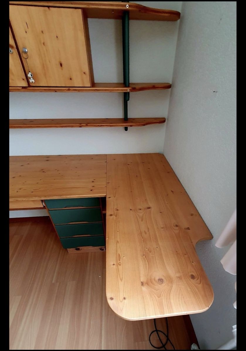Scrivanie: Schreibtisch mit Regal Kiefer massiv – Usato da Thun venduto da gehoerntes_veilchen 6