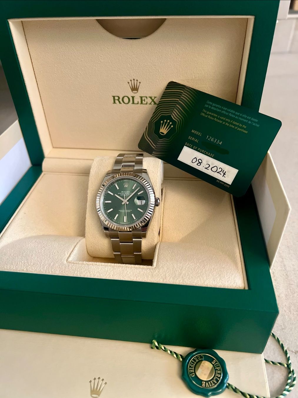 Rolex Orologi: Rolex Datejust 41 - Grün – Nuovo (secondo la descrizione) da Kloten venduto da Zidanee 1