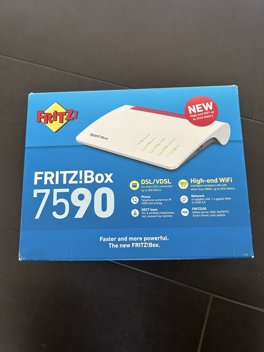 Fritz Modem & Router: FRITZ!Box 7590 – Usato da Basel venduto da kitu