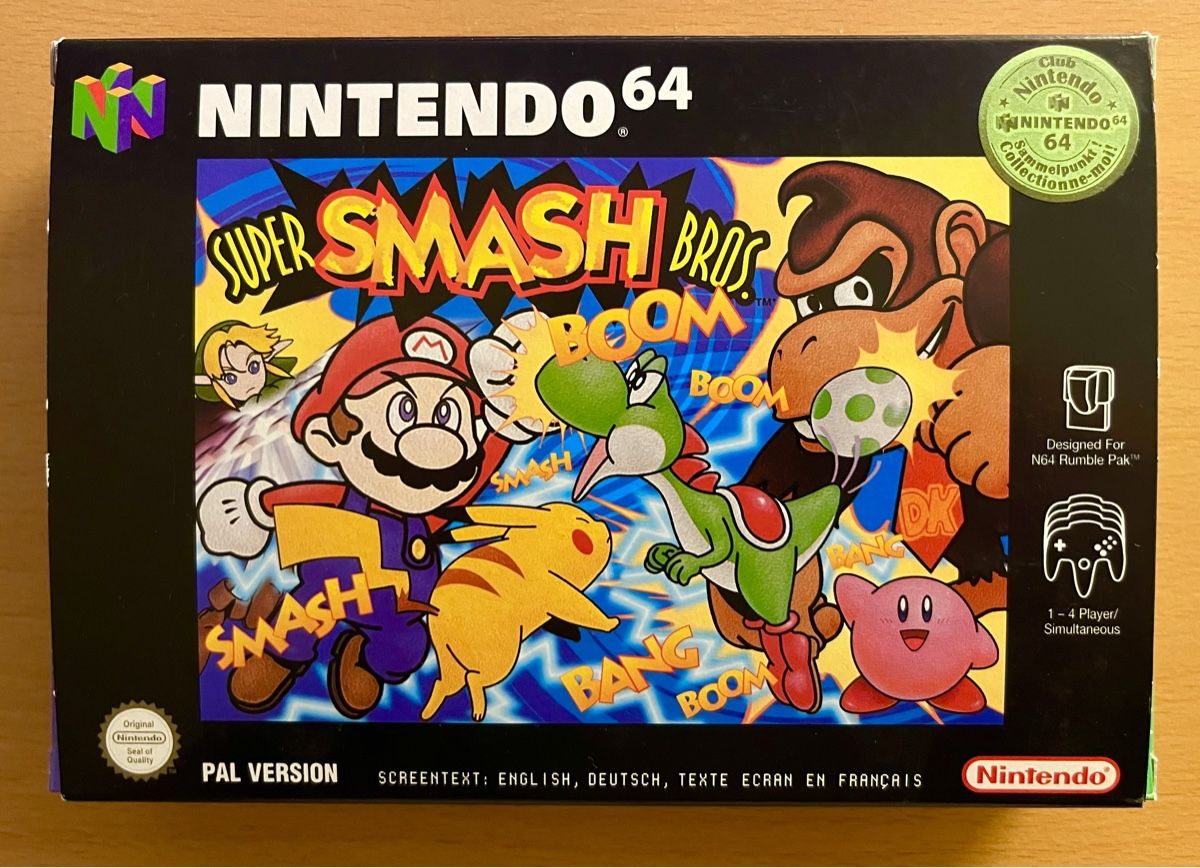 Nintendo Spiele: Super Smash Bros 64 – Gebraucht aus Lausanne von