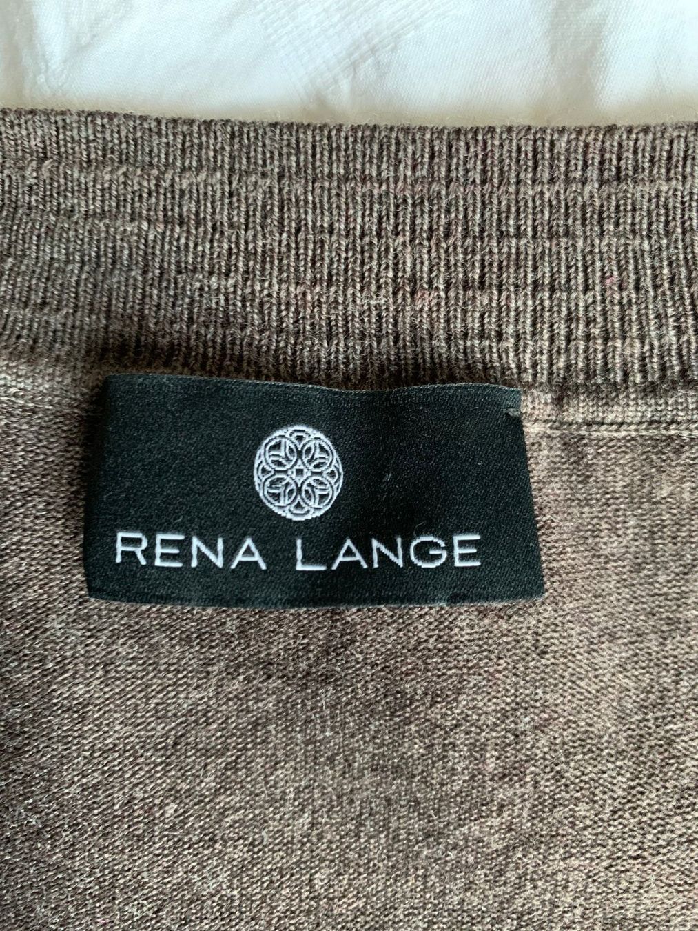Maglioni & Felpe: RENA LANGE: Braunmelierter Luxus-Pullover, S – Usato da Luzern venduto da designluzern 7