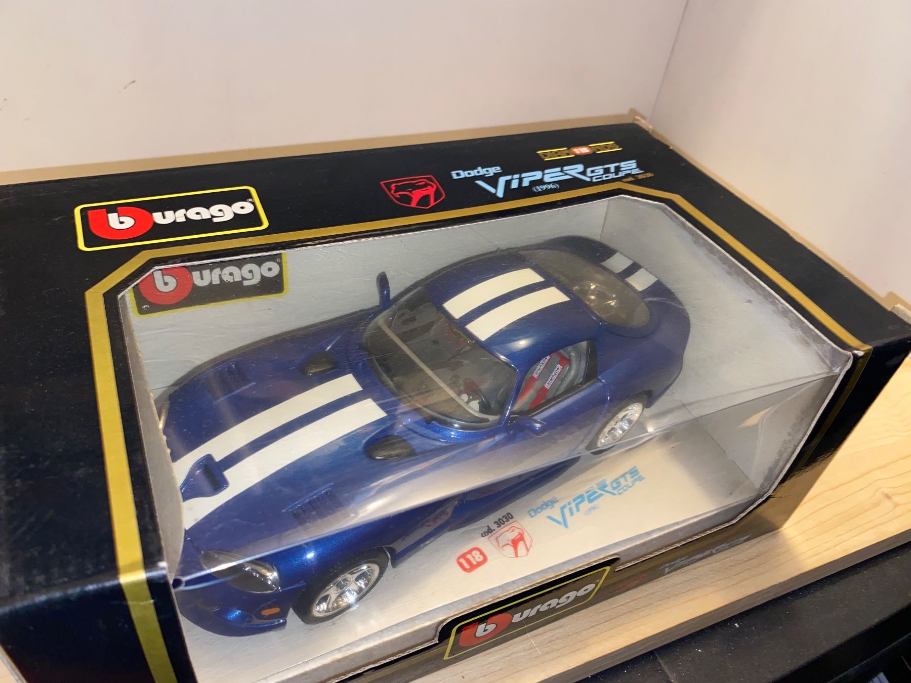 Dodge Modellini d'auto: Dodge Viper GTS Coupe - 1/18 – Nuovo (secondo la descrizione) da Wohlen AG venduto da PrivatSammlung 2