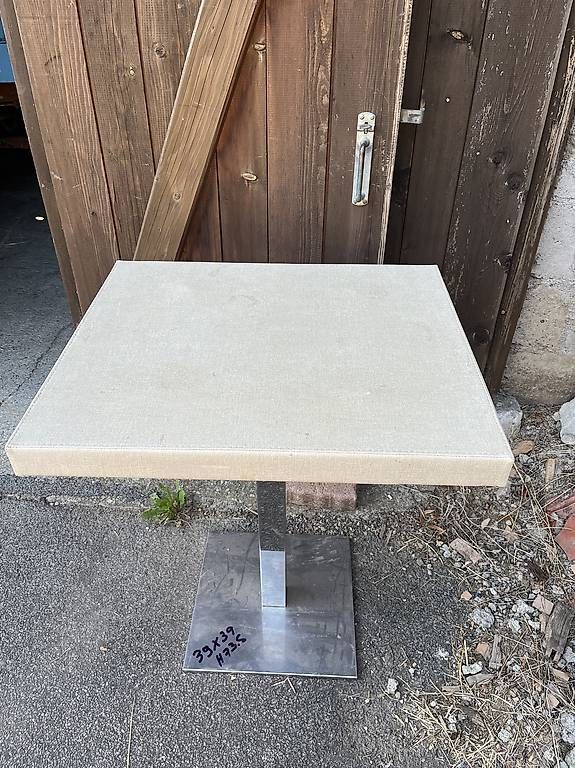 Tavoli: Table avec pied en inox – Usato da Pully venduto da friporte11