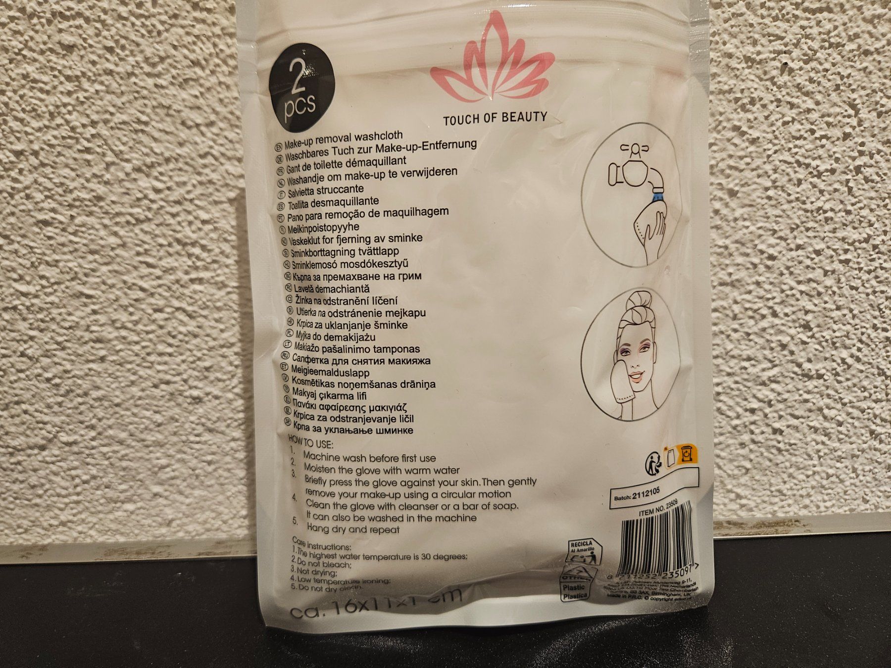 Maquillage: Neu - Make-up Washcloth – Neuf avec emballage d'origine à Dagmersellen par Jarsetz_Restposten 1