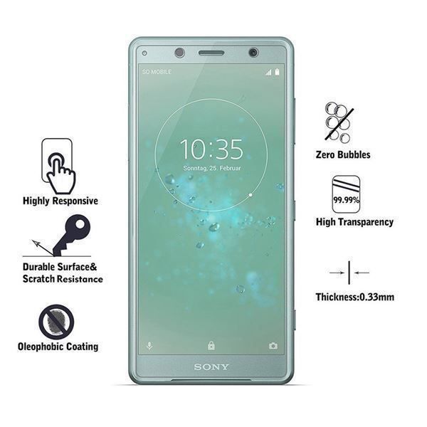 Cover & Protezioni schermo: 9H Panzerglas Sony Xperia XZ2 Premium – Nuovo e nell'imballaggio originale da Zürich venduto da Store-247