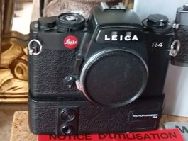 LEICA LEITZ R4 KAMERA SN1609665 1983  R4 MOTOR WINDER 10/10