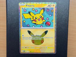 Pikachu (029/128) (07/30) - 30th Celebration - 30C EN