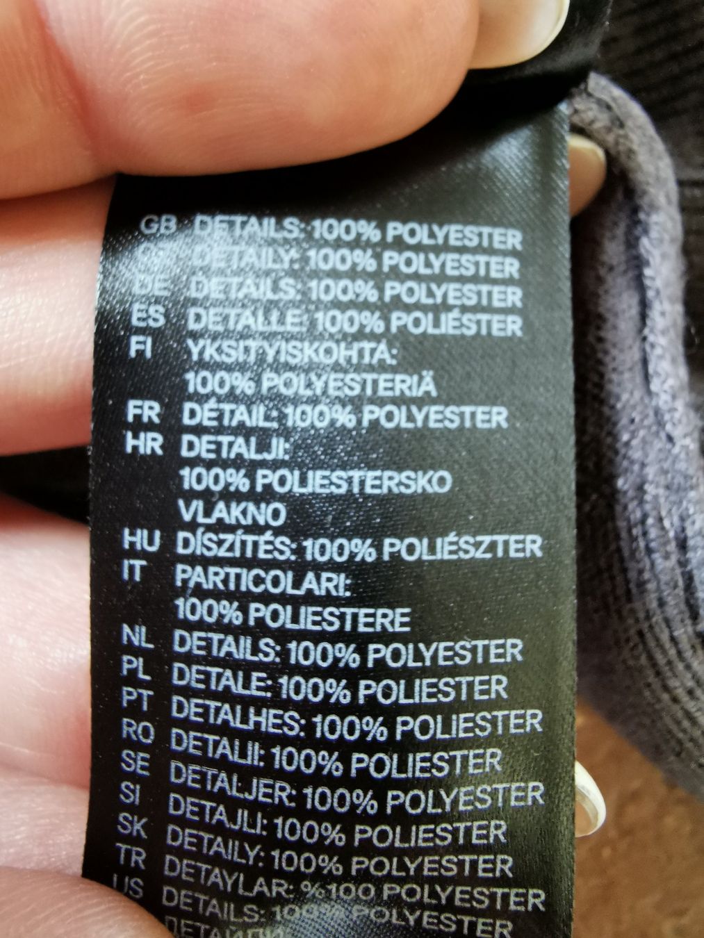 H&M Maglioni & Felpe: H&M; grauer Pullover mit Schleife und 3/4 Ärmel, Gr. S – Usato da Boniswil venduto da Totomat-Lady 3