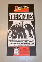 THE POGUES Orginal Konzert PLAKAT 1991 Wettingen