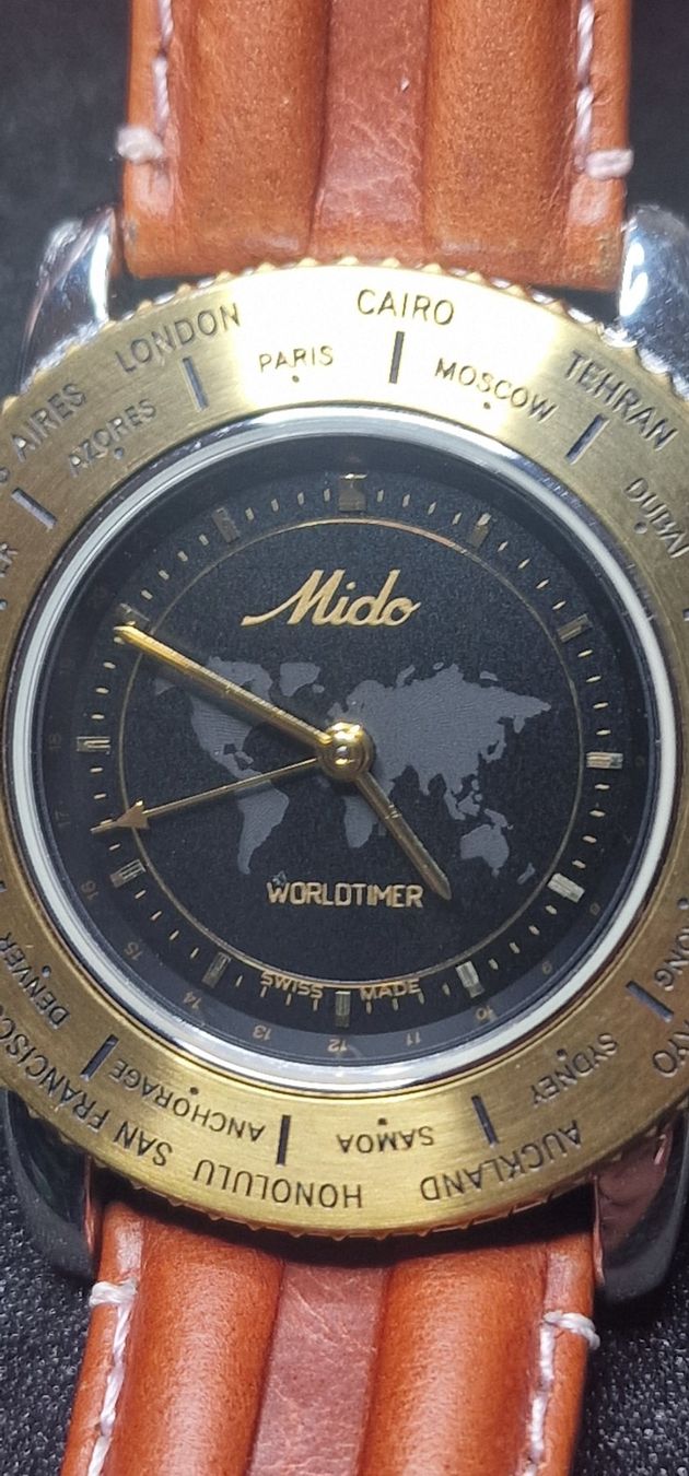 Mido Orologi: Exclusive MIDO Worldtimer Saphire Crystal, 39mm – Usato da Bülach venduto da TimeDealsNow 6