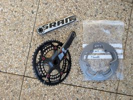 SRAM Red 10spd pédalier - 53/39T Powerglide -  Rotor Q-Rings