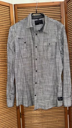 Herrenhemd 45-46 XXL
