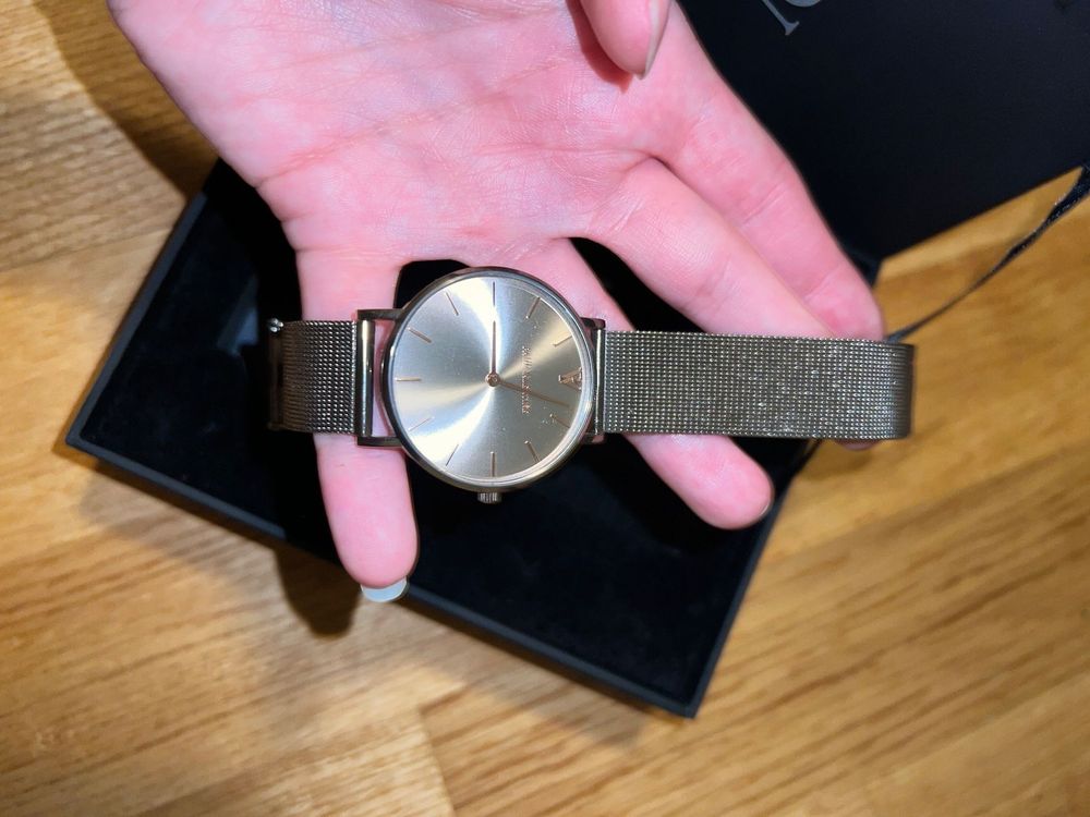 Paul valentine khaki sales mesh watch