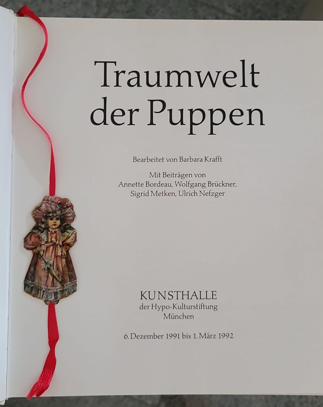 Libri: Traumwelt der Puppen  – Usato da Horgenberg venduto da Klatschmohnmaria