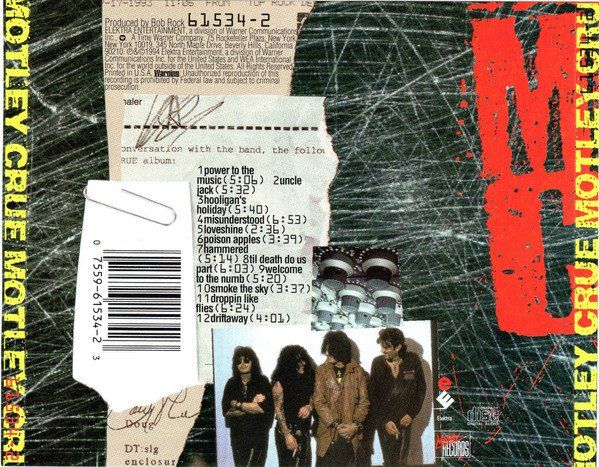 CD: Mötley Crüe – Mötley Crüe – Usato da Gingins venduto da Demonseed 1