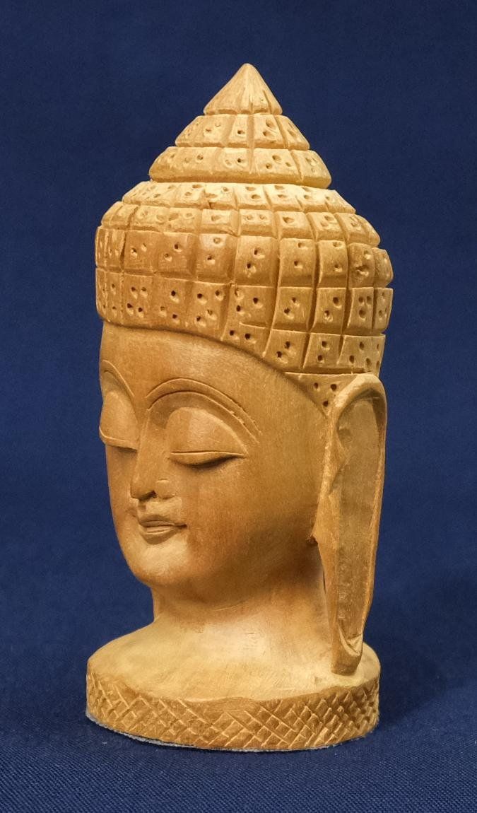Sculture & Statue: Buddha Kopf, aus Holz – Usato da Zürich venduto da Masala-Oase 8