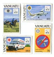 Briefmarken "Rotes Kreuz. Blutspende". Vanuatu