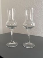 2 Grappagläser/Schnapsgläser mit Eichstrich 2cl, Glas