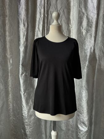 FILIPPA K Jersey Top Shirt Schwarz Gr. S