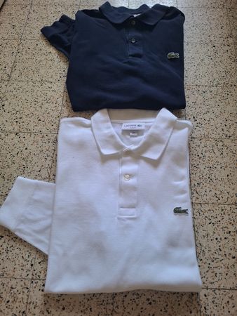 Lacoste Lot 2 Polos Manches Longues L