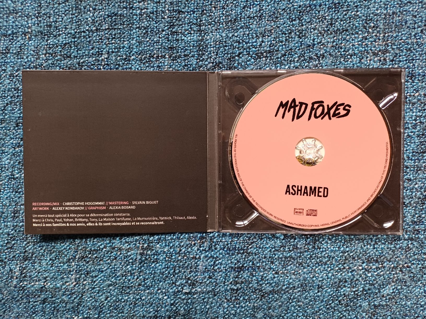 CD: Mad Foxes "Ashamed" CD digipack neuf – Nuovo (secondo la descrizione) da Begnins venduto da Drastic-Sound 2
