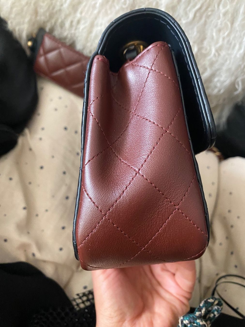 Chanel Borse da donna: Chanel Timeless Mini Rectangular Tasche Lammleder/ Original – Usato da Zürich venduto da NNK28 6