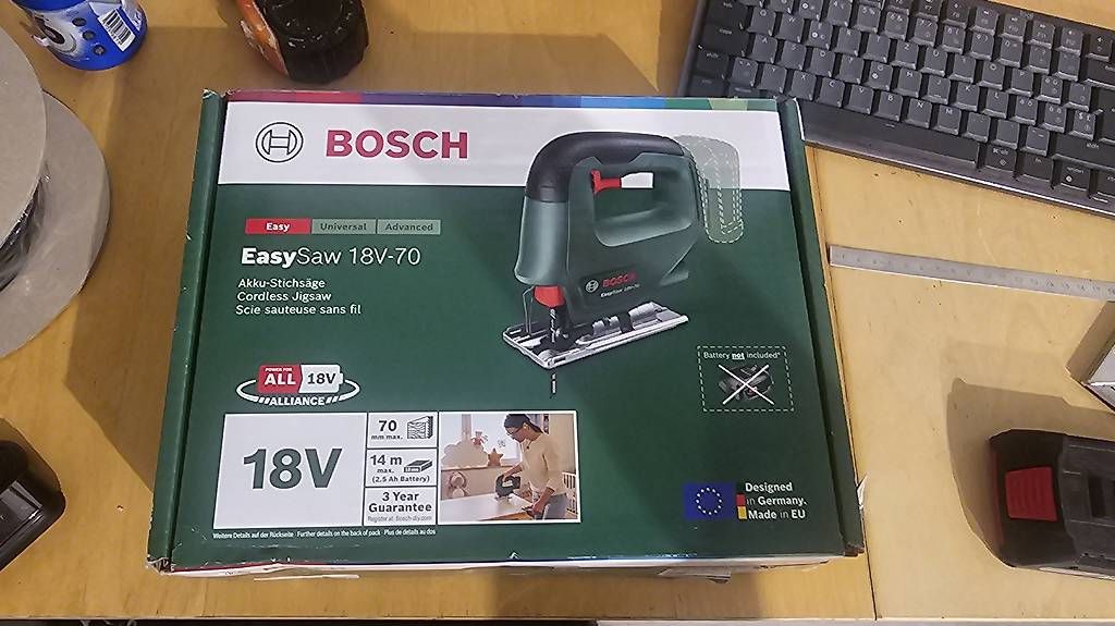Tutti gli attrezzi: Bosch EasySaw 18V-70 + GARANTIE 2ANS – Usato da Cheseaux-Lausanne venduto da Ricard_D-eau