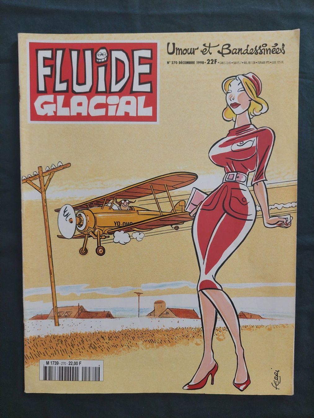 Fumetti: Fluide Glacial No 270 Décembre 1998 BE+ – Usato da Genève venduto da Blu_BD