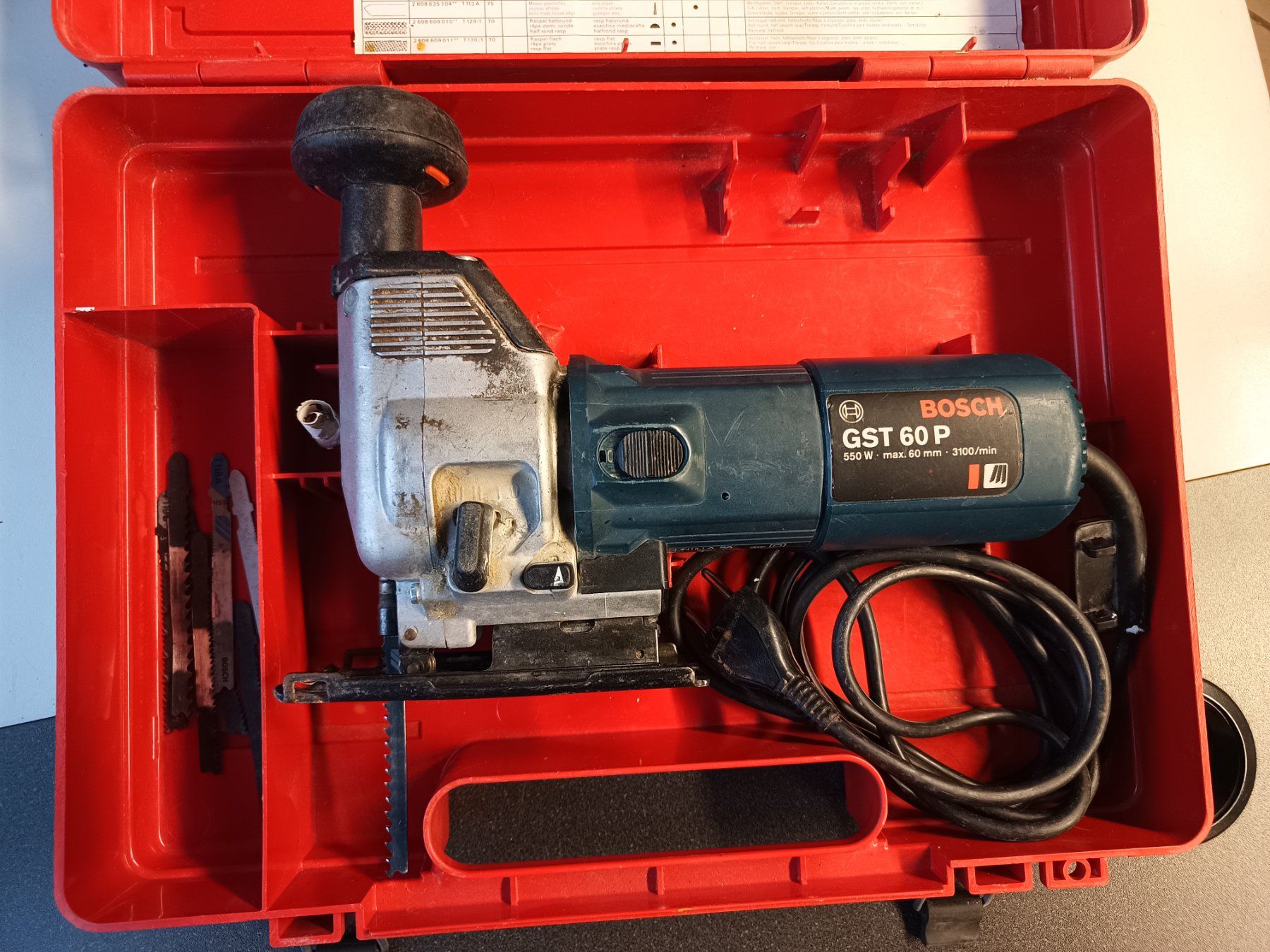 Seghe: Bosch GST 60 P Stichsäge – Usato da Oberegg venduto da A-Z.Handel.Loehrer 1