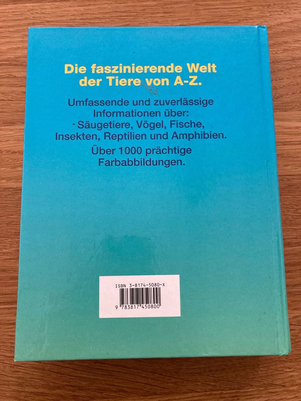 Libri: Grosses Tierlexikon - in Farbe mit über 1000 Abb. – Nuovo (secondo la descrizione) da Winterthur venduto da Quilterin 1