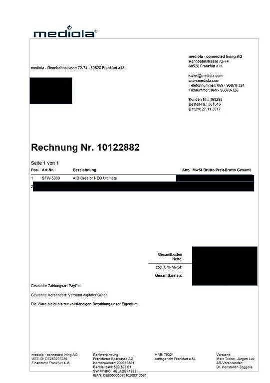 Software: Mediola Ultimate Lizenz  Full Version & Lifetime Updates – Gebraucht aus Neftenbach von norbachmach