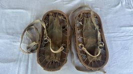 Vintage  Holz - Schneeschuhe