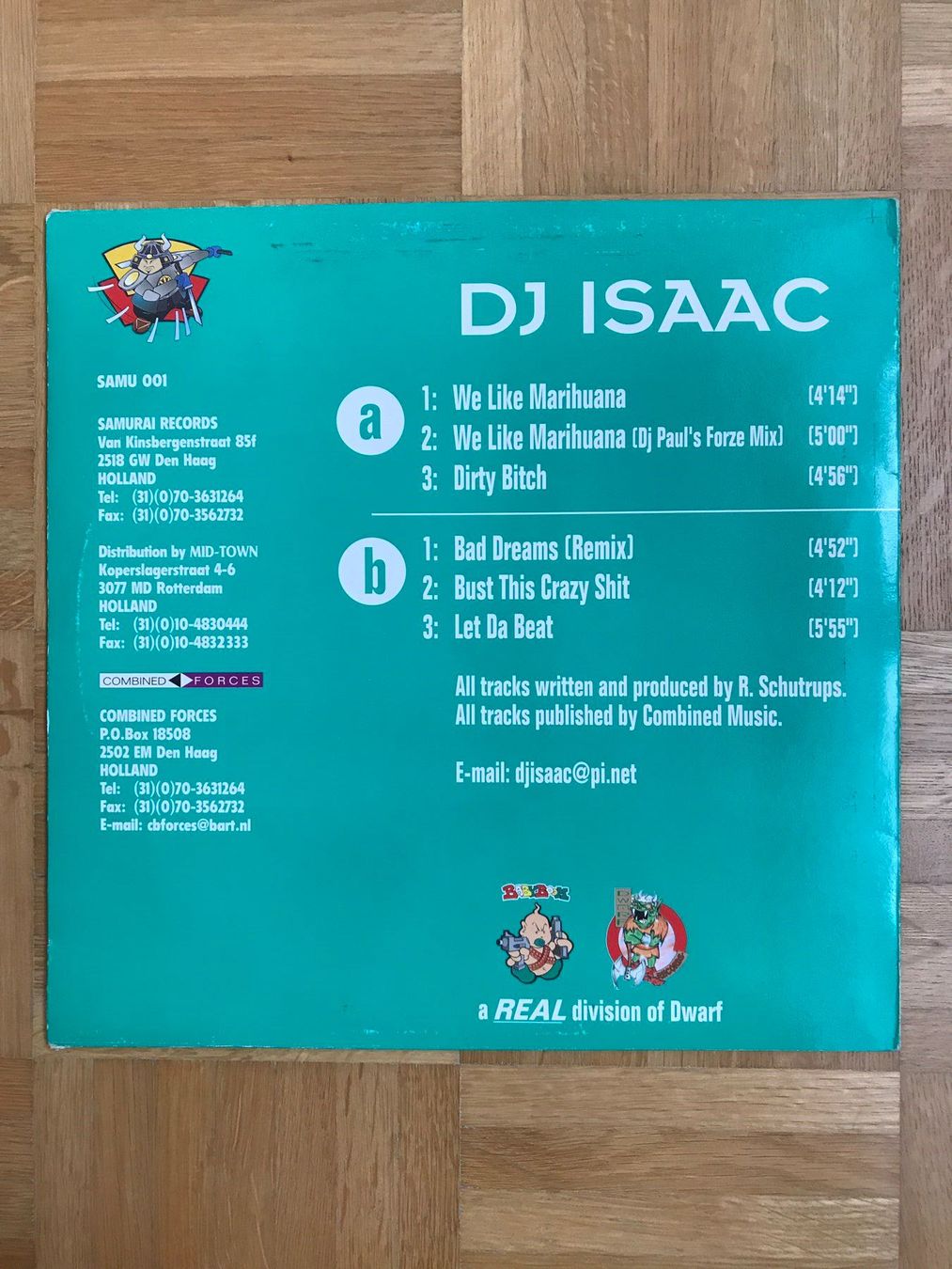 Dischi in vinile: DJ Isaac Hardcore Vinyl – Usato da Wangen b. Olten venduto da break72 1