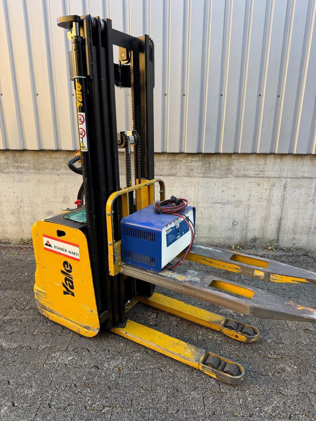 Carrelli elevatori e a forche: Deichselstapler Yale mit Triplex Hubgerüst – Usato da Dintikon venduto da SIRADO 3