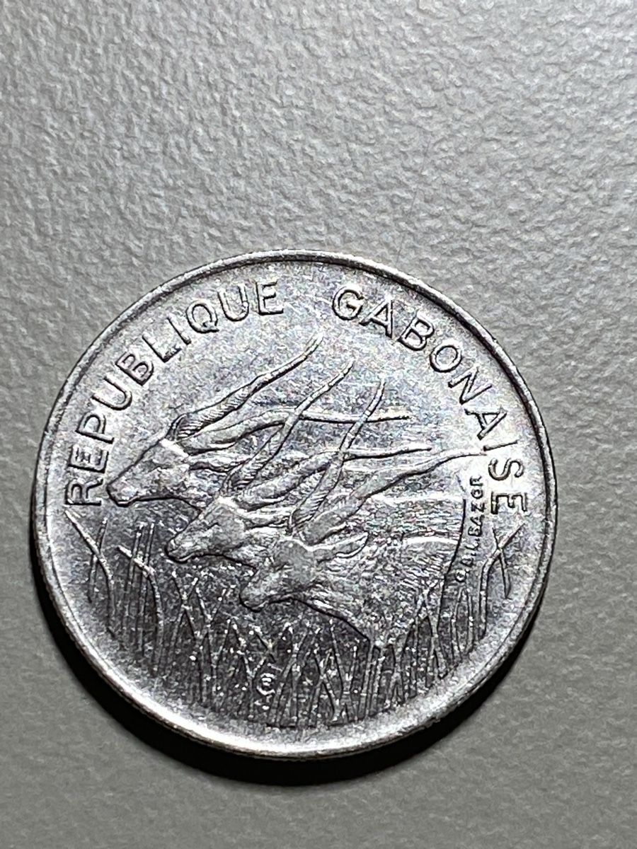 Tutti le monete: Gabon - 100 francs - 1975 – Usato da Payerne venduto da Mike1682 1