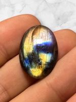 Labradorit Cabochon wunderschön Gelb, 20ct