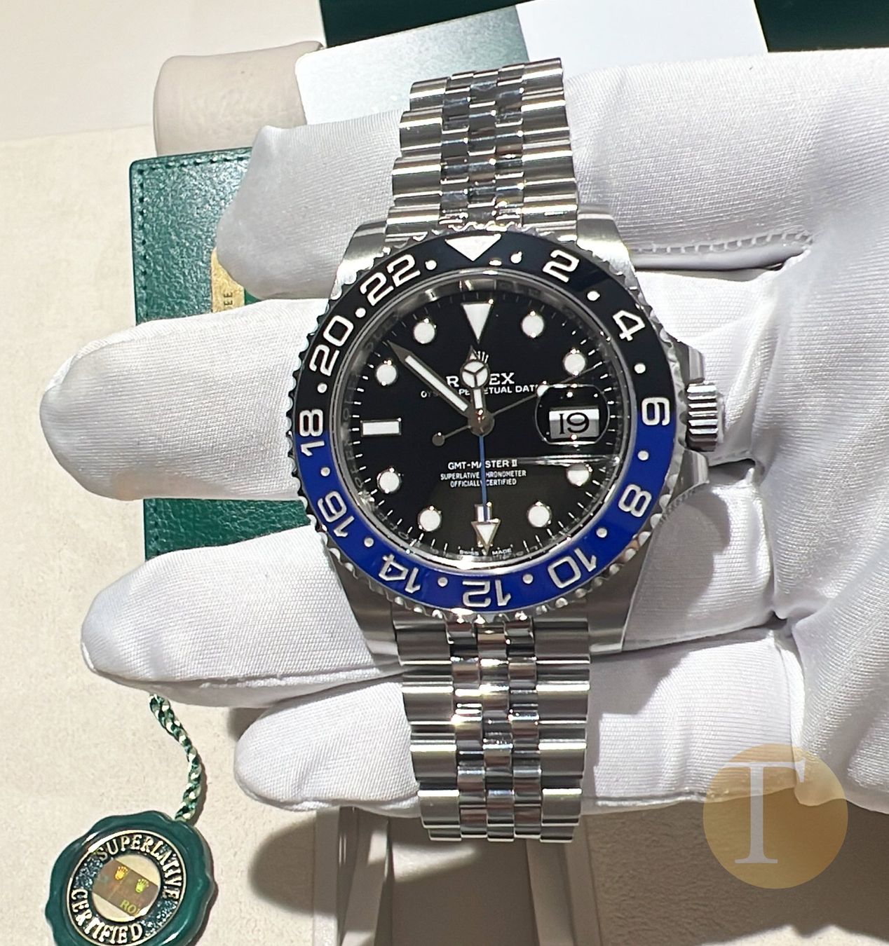 Rolex Orologi: Rolex GMT-Master II Batgirl Full Set – Nuovo (secondo la descrizione) da Suhr venduto da thomann1998