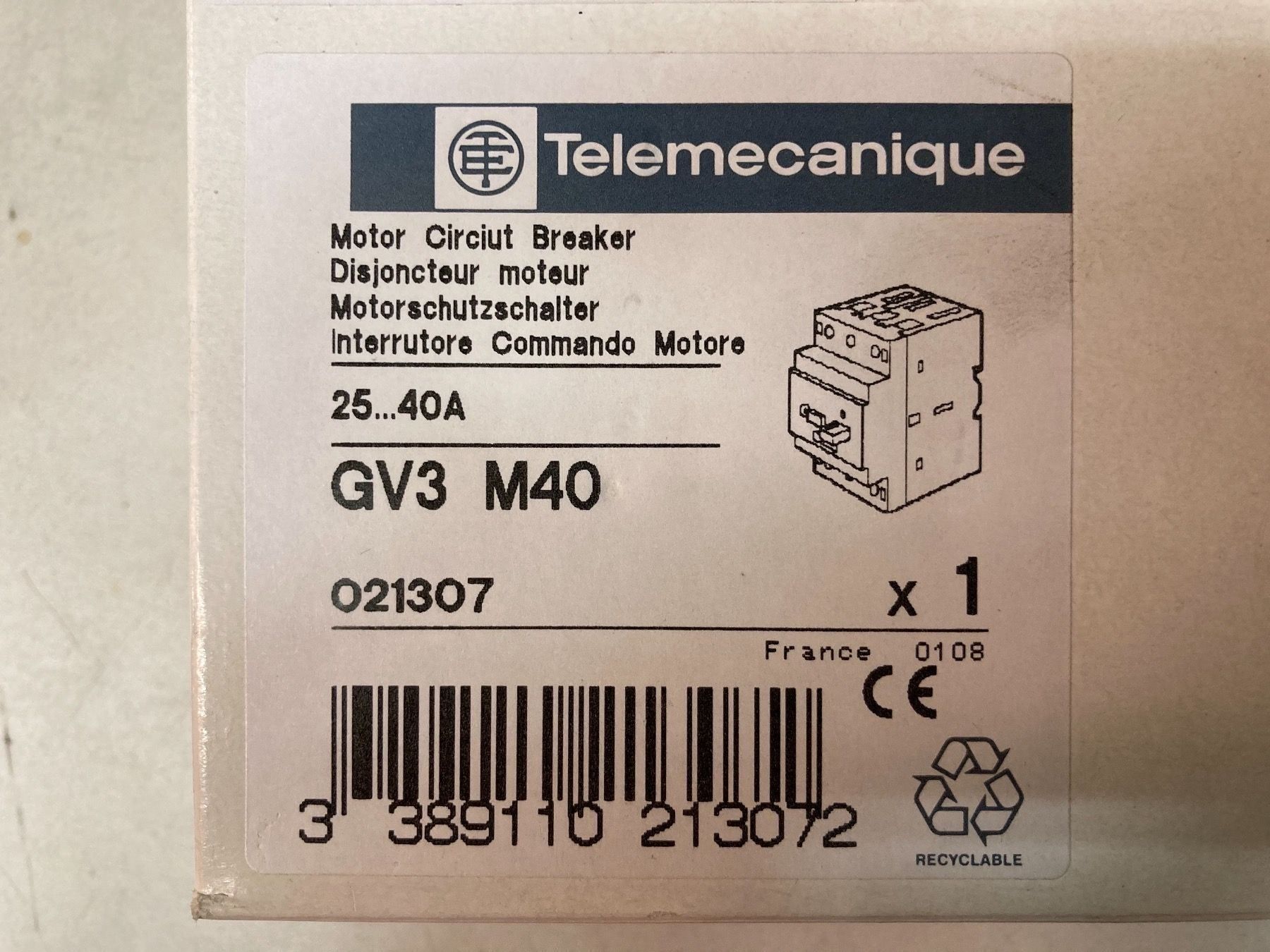 Schalter: Telemecanique Motorschutzschalter – Neu und originalverpackt aus Zuchwil von dragosmd-maschinen 2