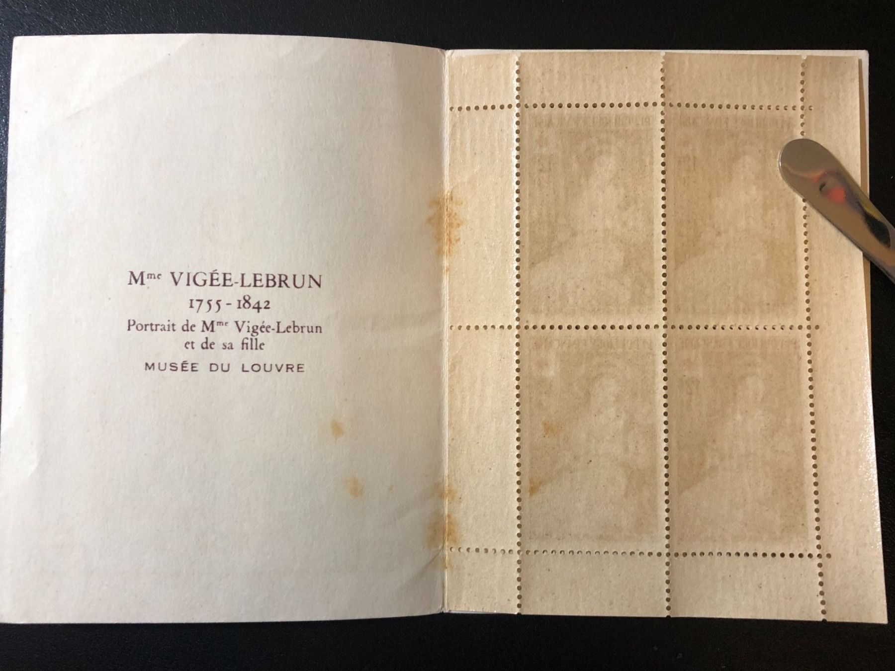 Tutti i francobolli: () Carnet Croix-Rouge 1953 (num. Y&T 2002) – Nuovo e nell'imballaggio originale da Lausanne venduto da ffhoud 2