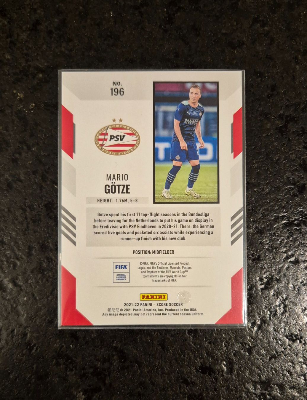Topps Cartes à collectionner: Mario Götze /49 - PSV Eindhoven - Panini – Neuf (Voir description) à Burg AG par Danoe 1